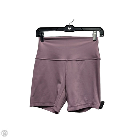 Athletic Shorts By Lululemon In Purple, Size: 6