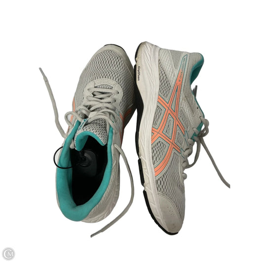 Shoes Athletic By Asics In Orange & White, Size: 9.5