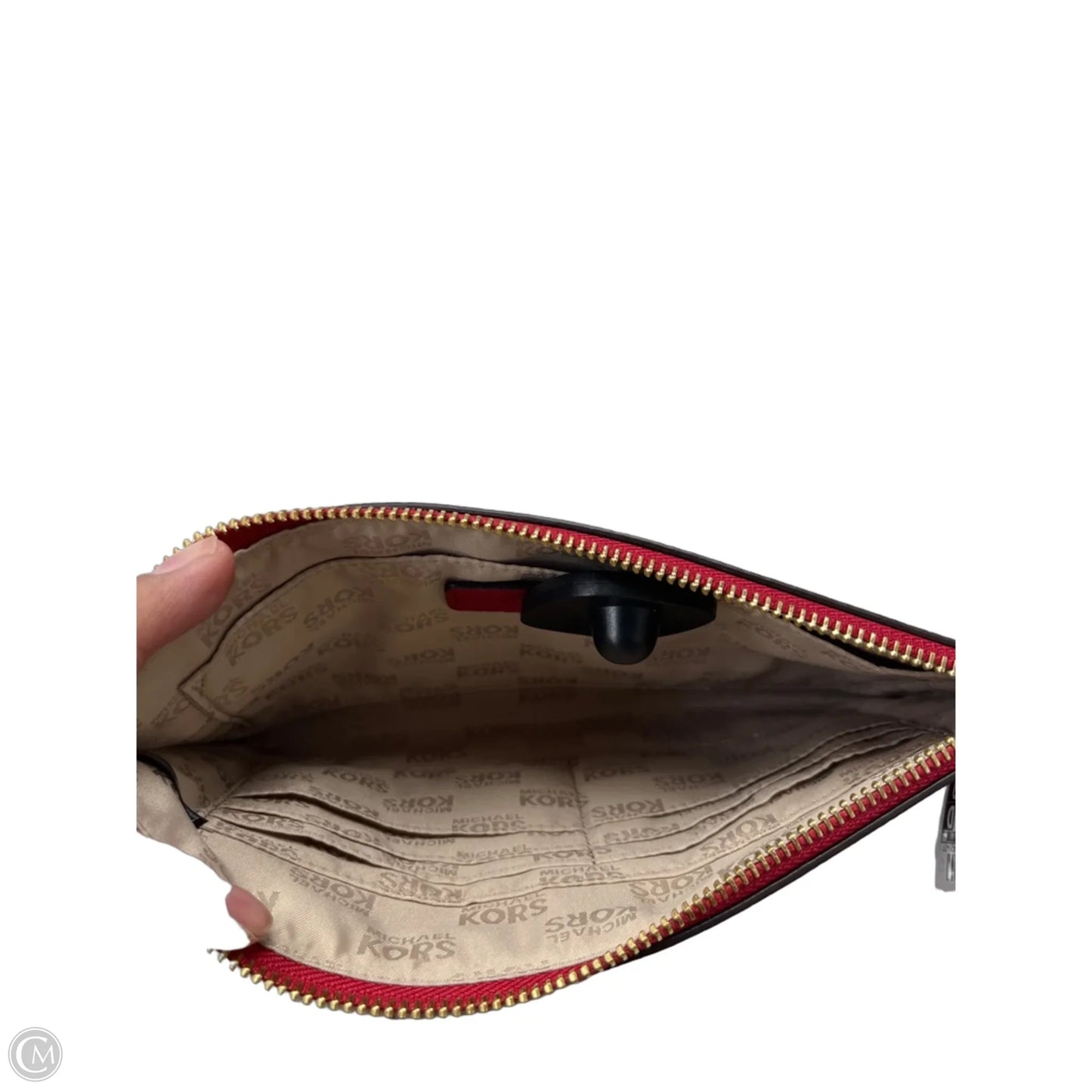 Dress Designer By Michael Kors In Red, Size: Medium