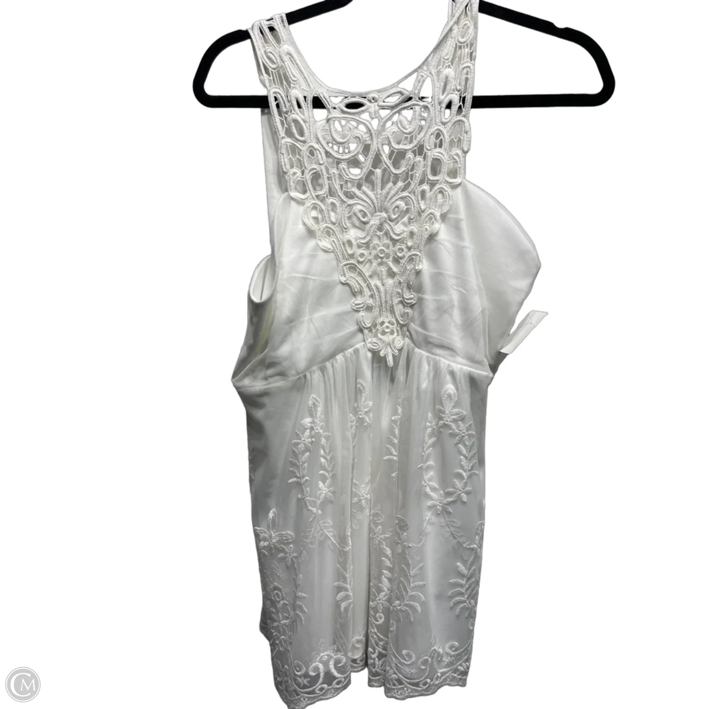 Top Sleeveless By Boston Proper In White, Size: M