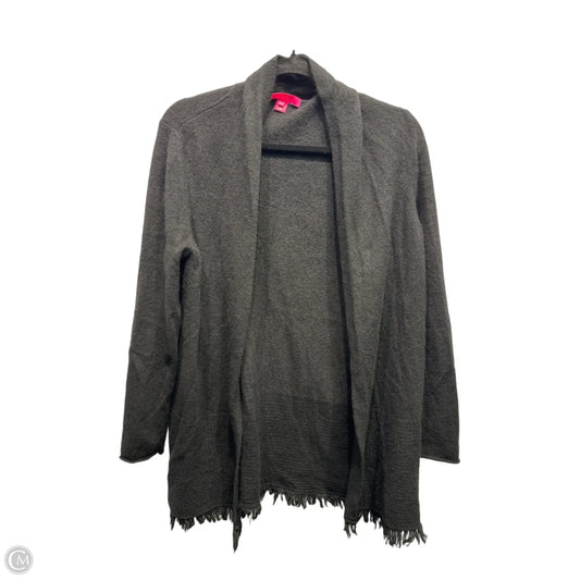 Sweater Cardigan Designer By Lilly Pulitzer In Black, Size: L