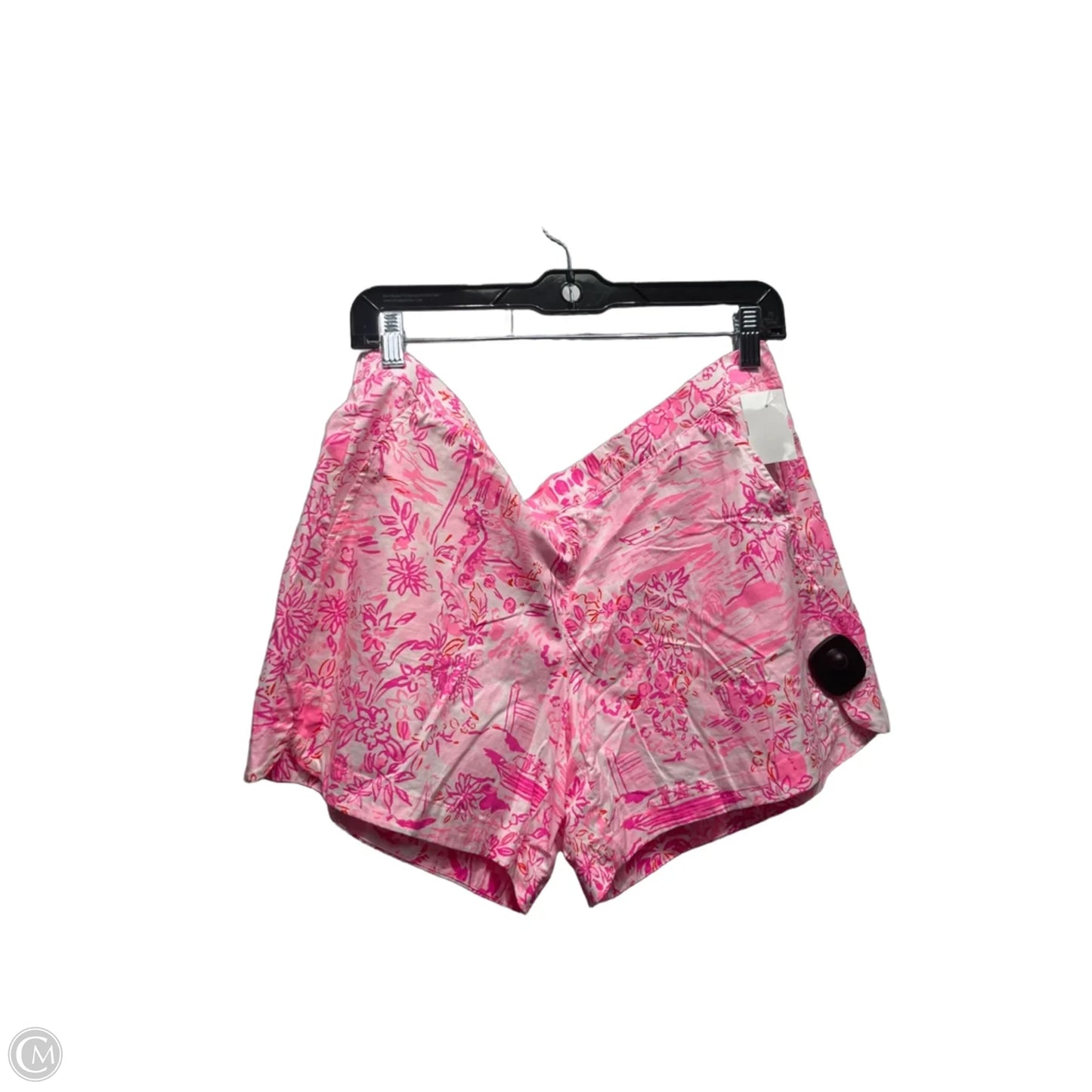 Shorts Designer By Lilly Pulitzer In Pink, Size: L