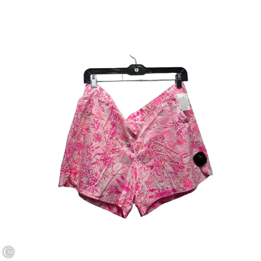 Shorts Designer By Lilly Pulitzer In Pink, Size: L