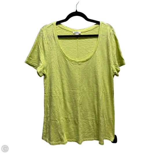 Top Short Sleeve By Sundance In Grey, Size: L