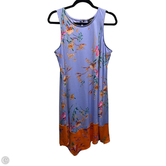 Dress Casual Short By Msk In Purple, Size: L