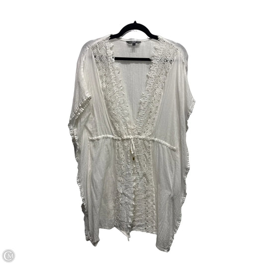 Swimwear Cover-up By Club Z In White, Size: L