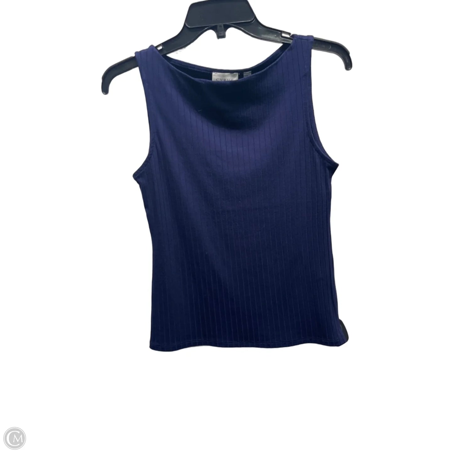 Top Sleeveless By Cyrus In Navy, Size: S