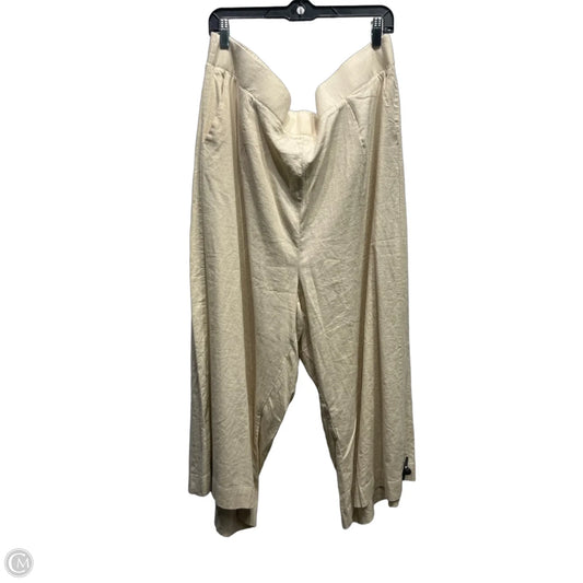 Pants Cropped By Torrid In Tan, Size: 3x