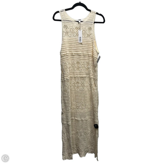 Dress Casual Maxi By Bb Dakota In Cream, Size: L