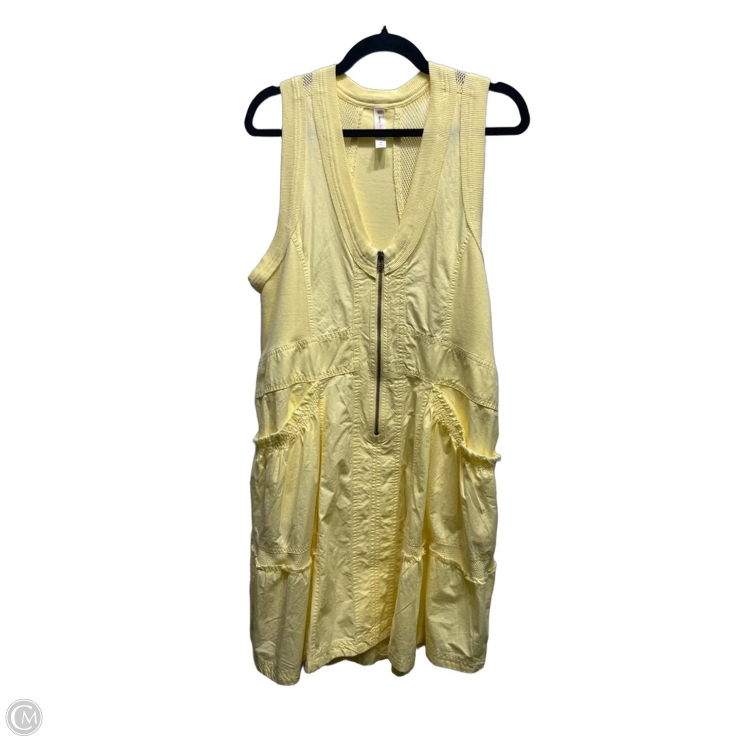 Dress Casual Short By Daily Practice By Anthropologie In Yellow, Size: M
