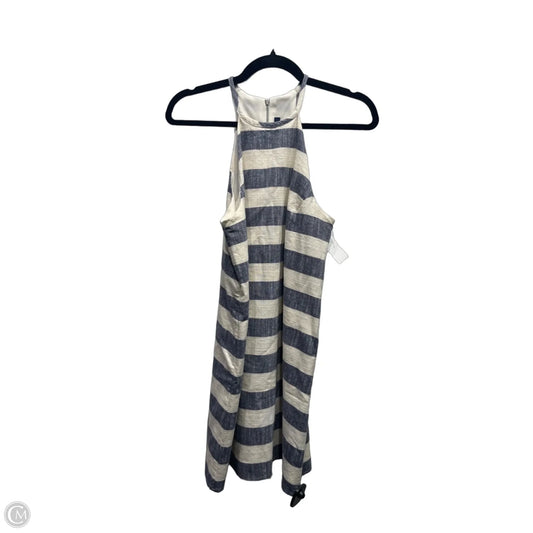 Dress Casual Short By One Clothing In Blue & Cream, Size: M