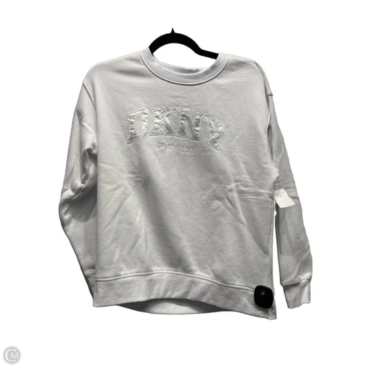 Sweatshirt Crewneck By Dkny In White, Size: S
