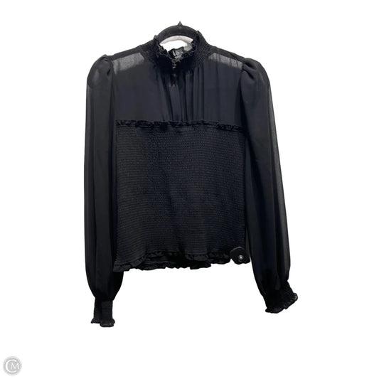 Top Long Sleeve By 1.state In Black, Size: L