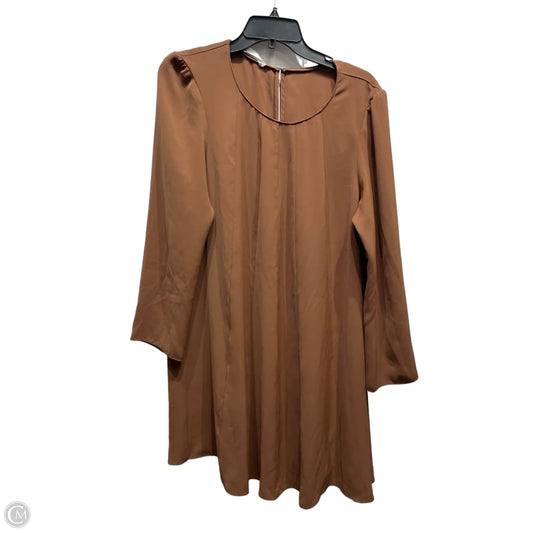 Dress Party Short By Amanda Uprichard In Brown, Size: 1x