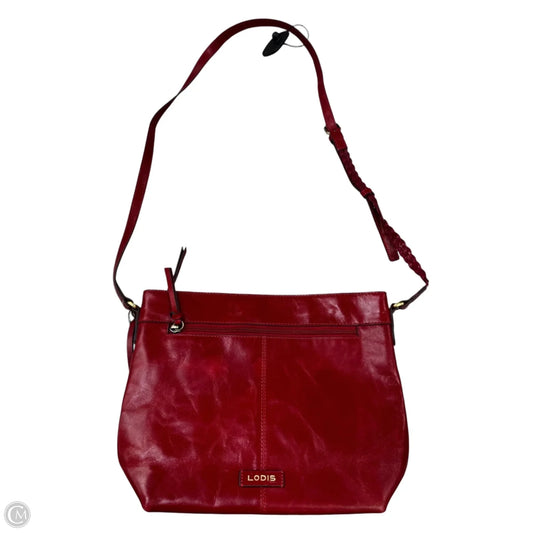 Crossbody Leather By Lodis, Size: Medium