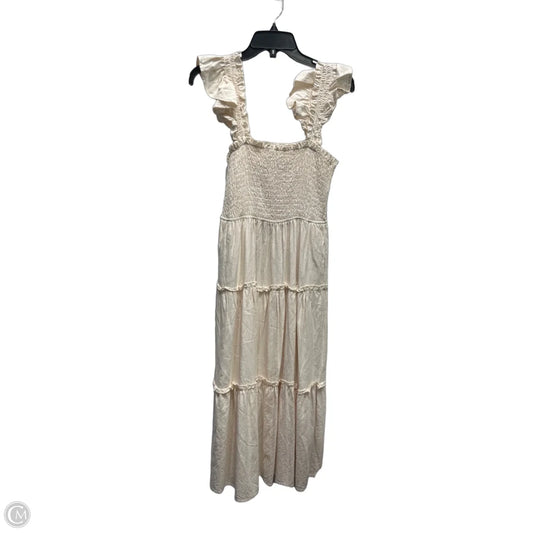 Dress Party Long By Pinch In Cream, Size: M