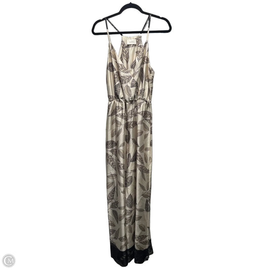 Jumpsuit By Clothes Mentor In Black & Brown, Size: M