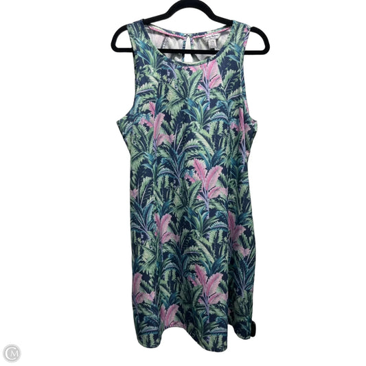 Dress Casual Short By Tommy Bahama In Blue & Purple, Size: L