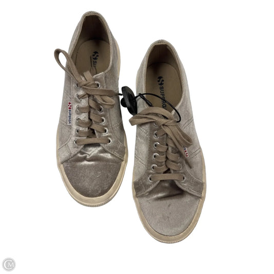 Shoes Sneakers By Superga In Tan, Size: 8.5