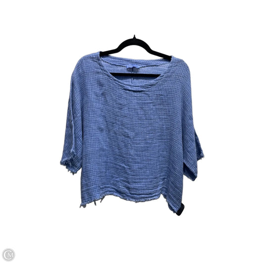 Top Short Sleeve By M Made In Italy In Blue, Size: Osfm