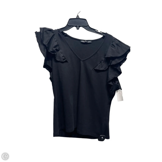 Top Short Sleeve By Boston Proper In Black