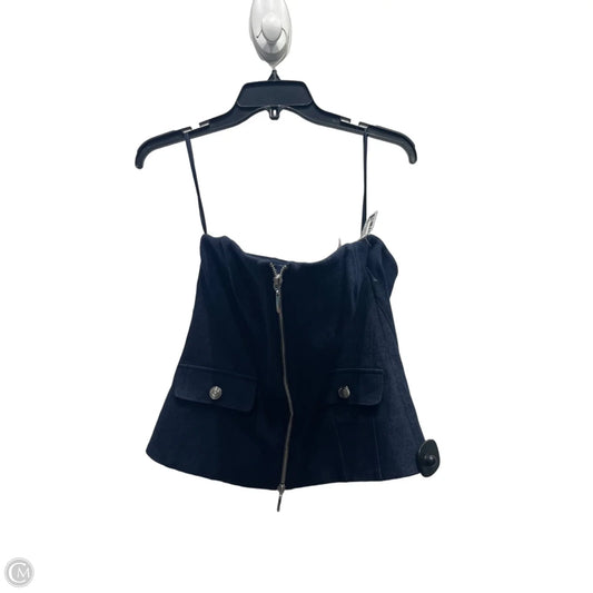 Top Sleeveless By White House Black Market In Blue Denim, Size: 4