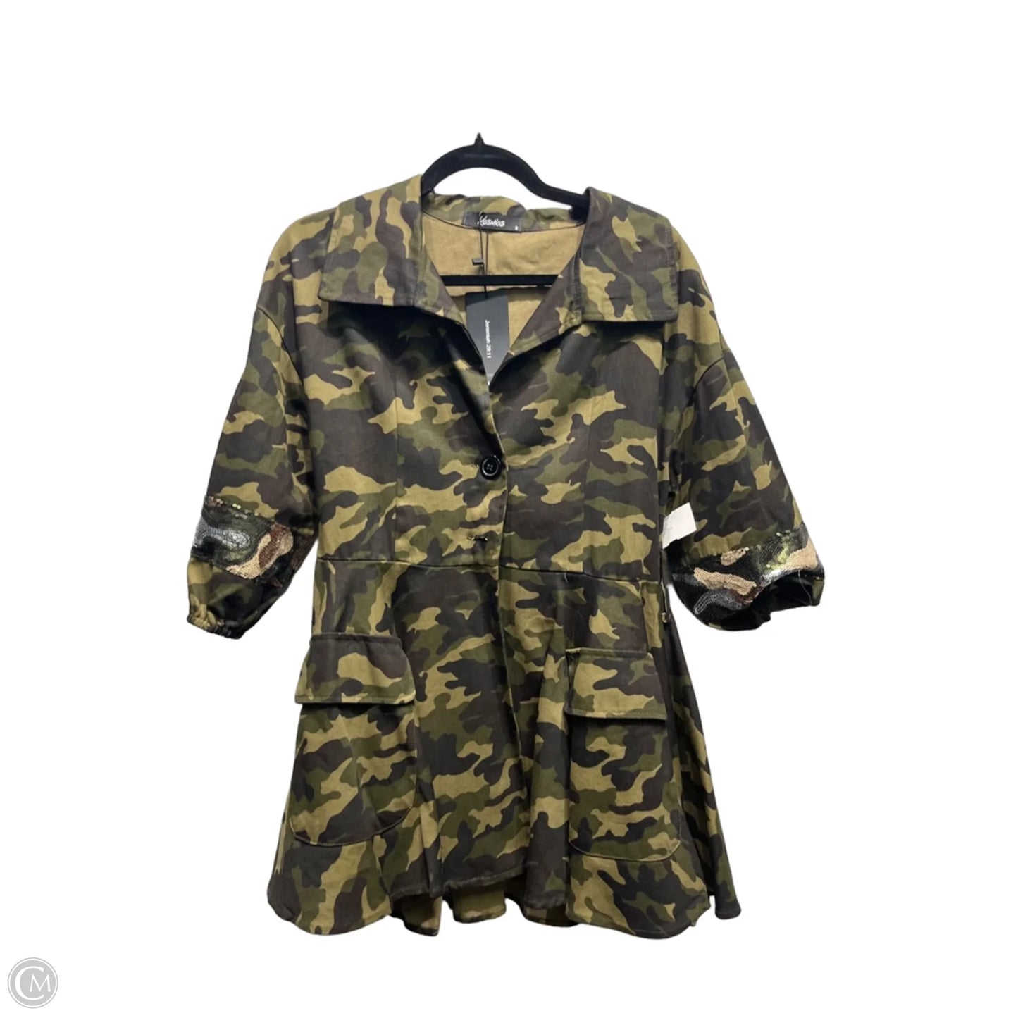 Jacket Other By KOSMIOS In Camouflage Print, Size: S