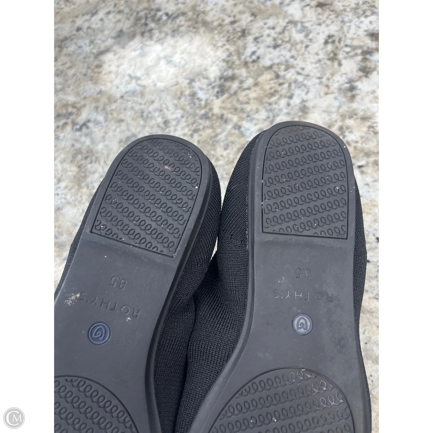 Shoes Flats By Rothys In Black, Size: 8.5