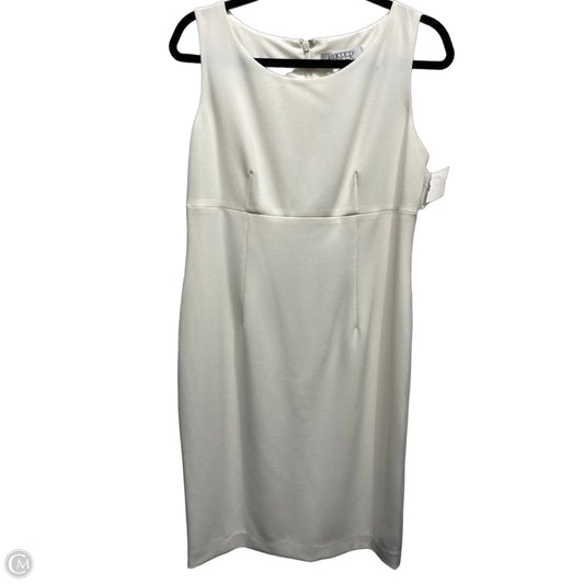 Dress Work By Kasper In Cream, Size: M