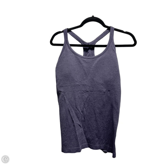 Athletic Tank Top By Lululemon In Purple, Size: 10