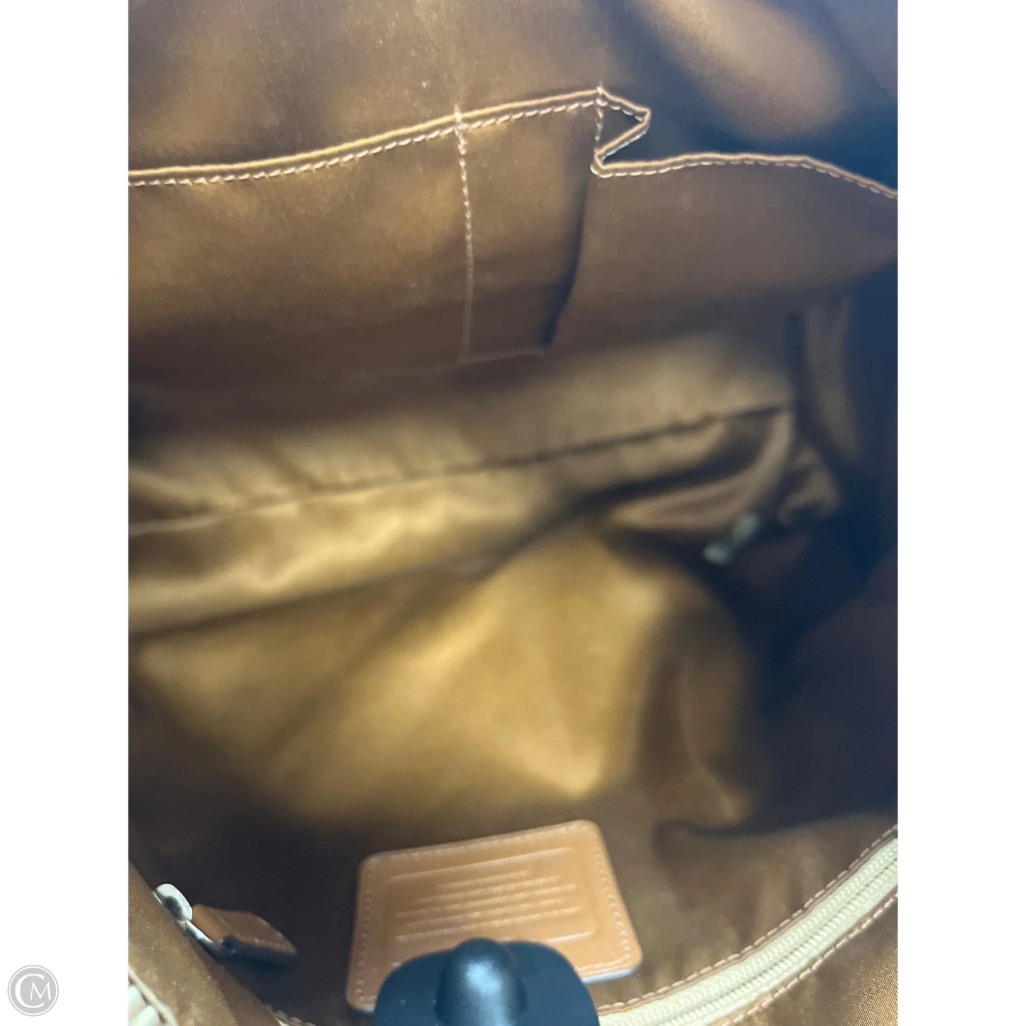 Handbag Designer By Coach, Size: Medium
