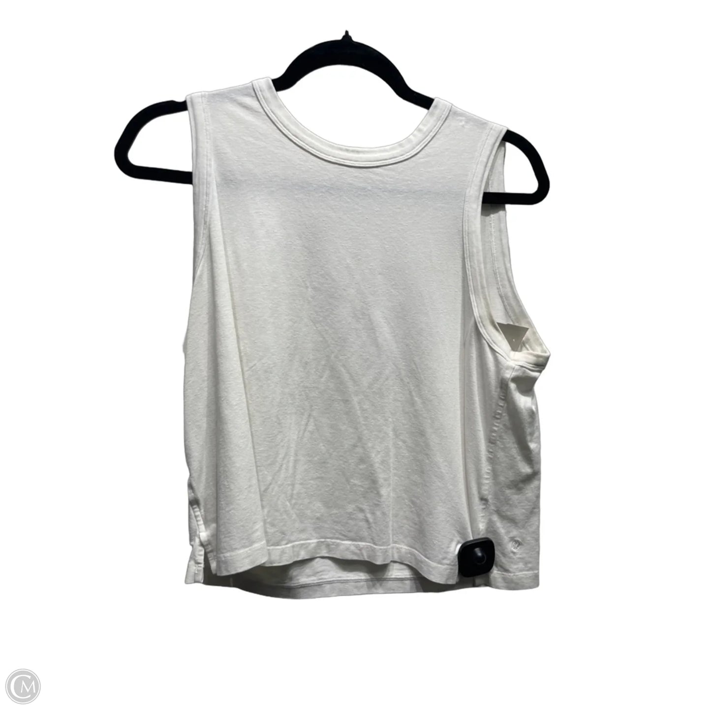 Athletic Tank Top By Lululemon In White, Size: 10