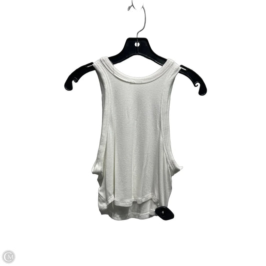 Athletic Tank Top By Lululemon In White, Size: S