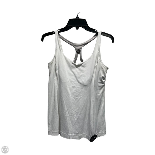 Athletic Tank Top By Lululemon In White, Size: M