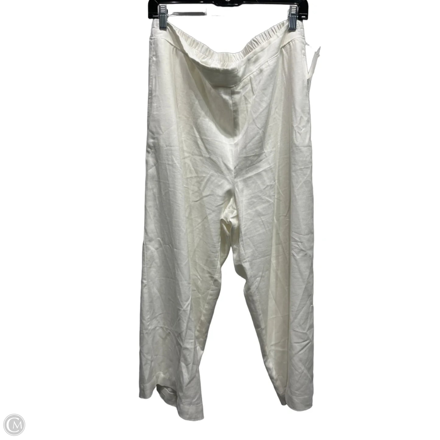 Pants Linen By Chicos In White, Size: L