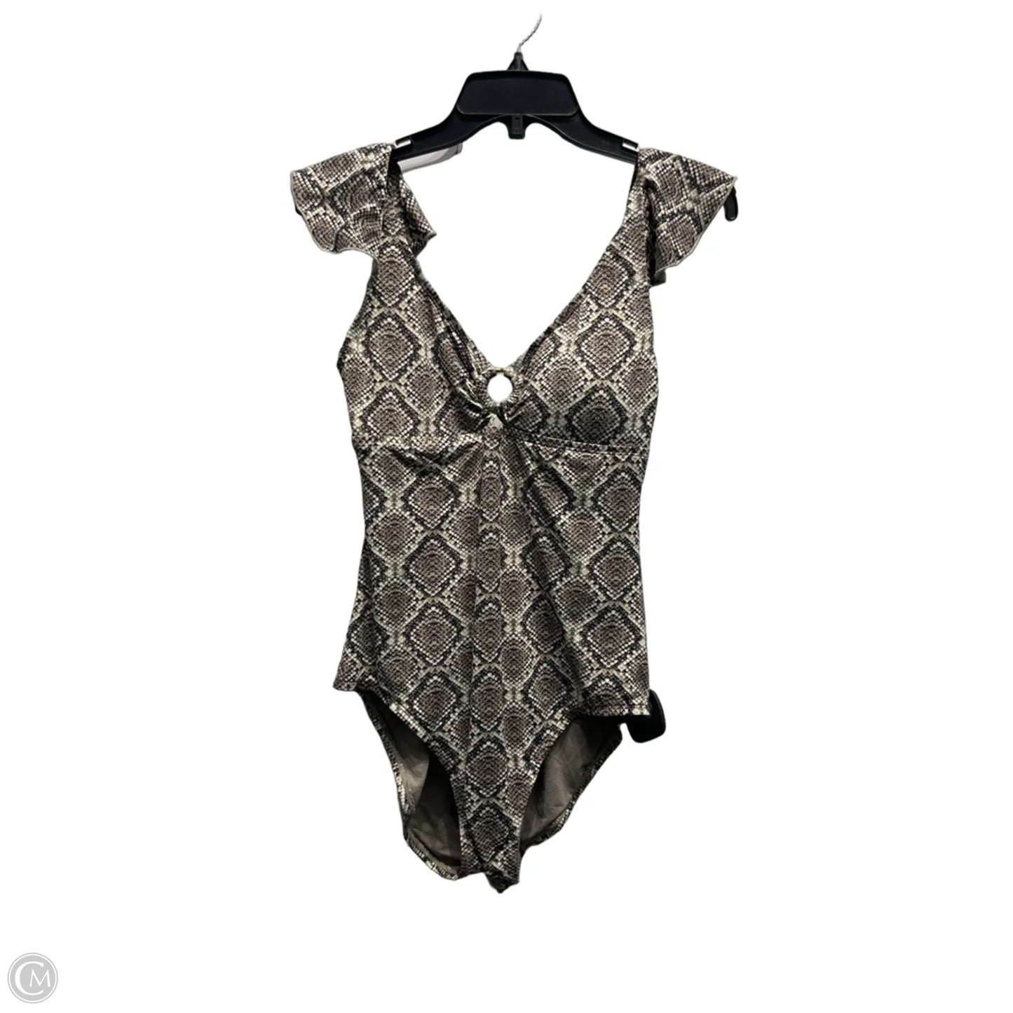 Swimsuit By Tommy Bahama In Snakeskin Print, Size: 10