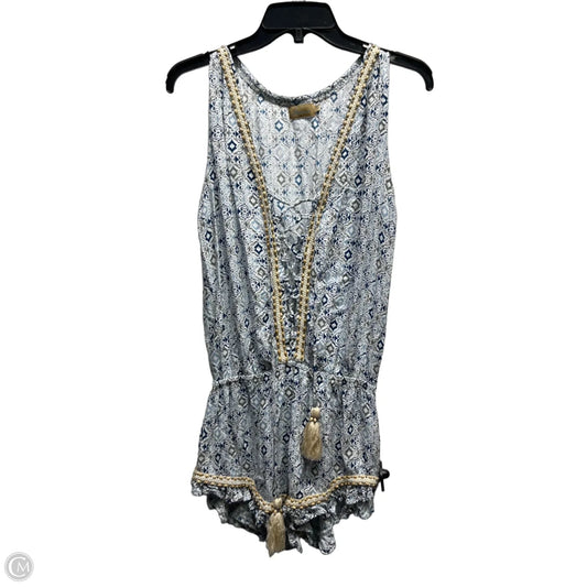 Romper By Clothes Mentor In Blue, Size: M