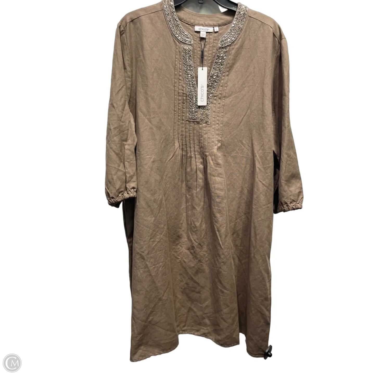 Dress Work By Chicos In Brown, Size: Xl