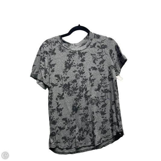 Top Short Sleeve Basic By Sol Angeles In Grey, Size: L