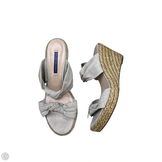 Sandals Designer By Stuart Weitzman In Tan, Size: 8.5