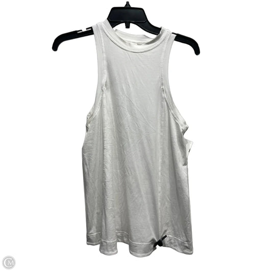 Athletic Tank Top By Lululemon In White, Size: Xs