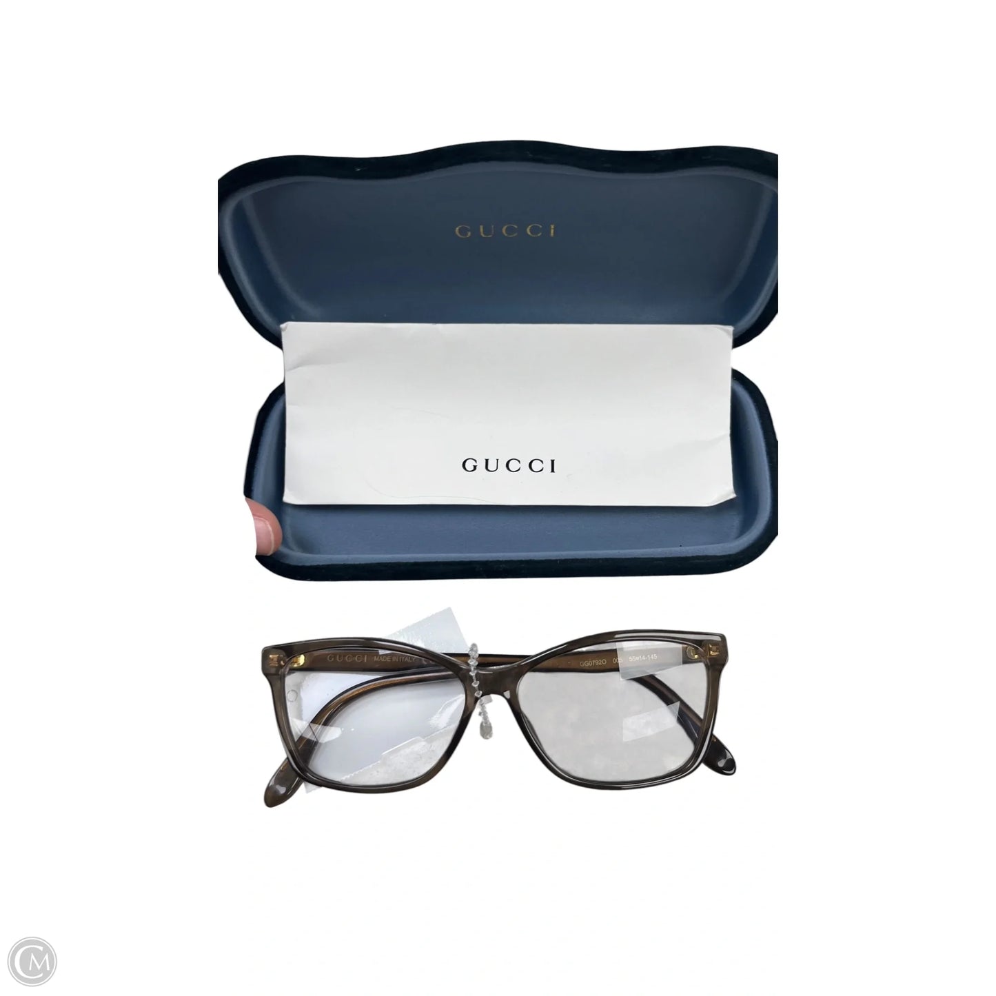 Readers Luxury Designer Tag By Gucci, Size: