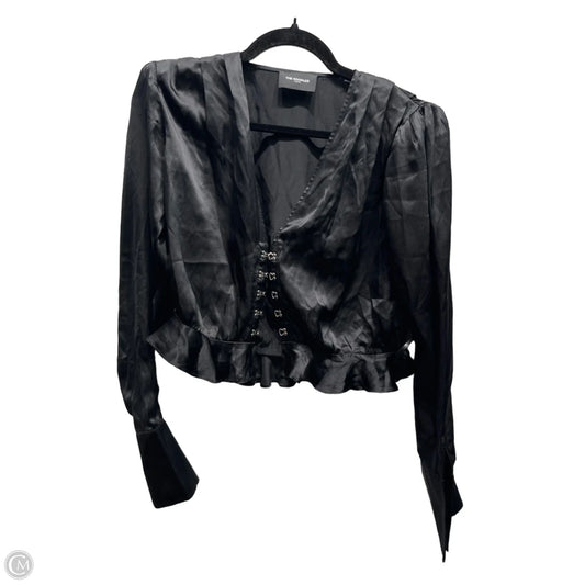 Top Long Sleeve By THE KOOPLES In Black, Size: S