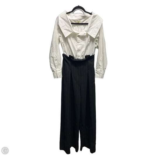 Jumpsuit By Maeve In Black & White, Size: 4
