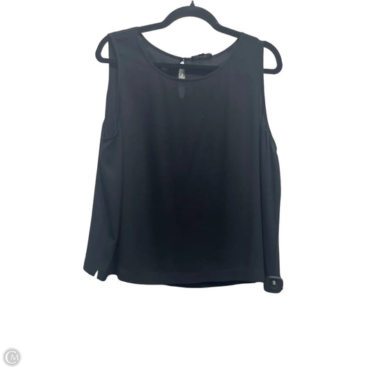 Top Sleeveless By Eileen Fisher In Black, Size: M