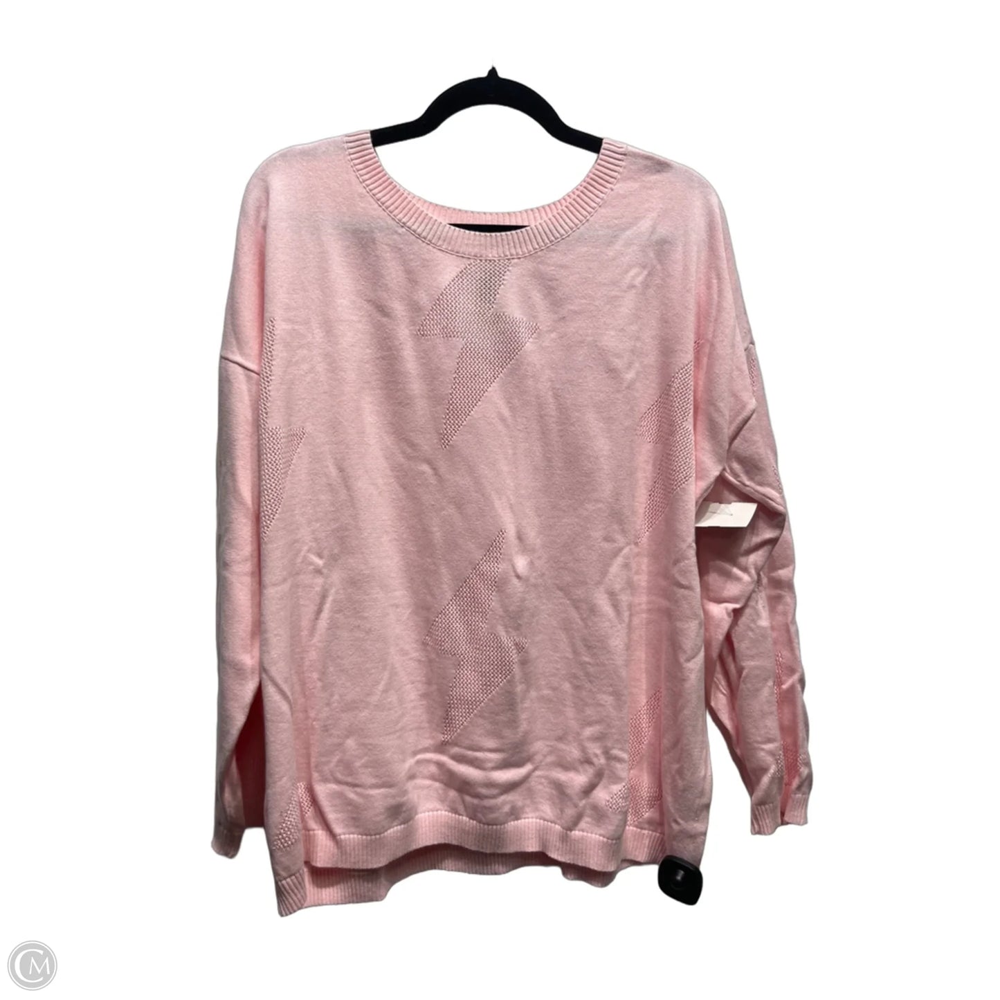 Sweater By Kori America In Pink, Size: L