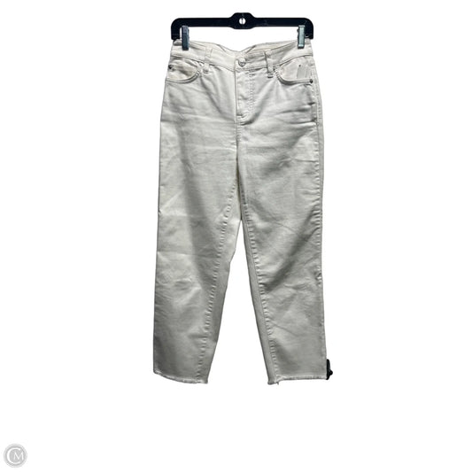 Jeans Cropped By Tommy Bahama In White Denim, Size: 2
