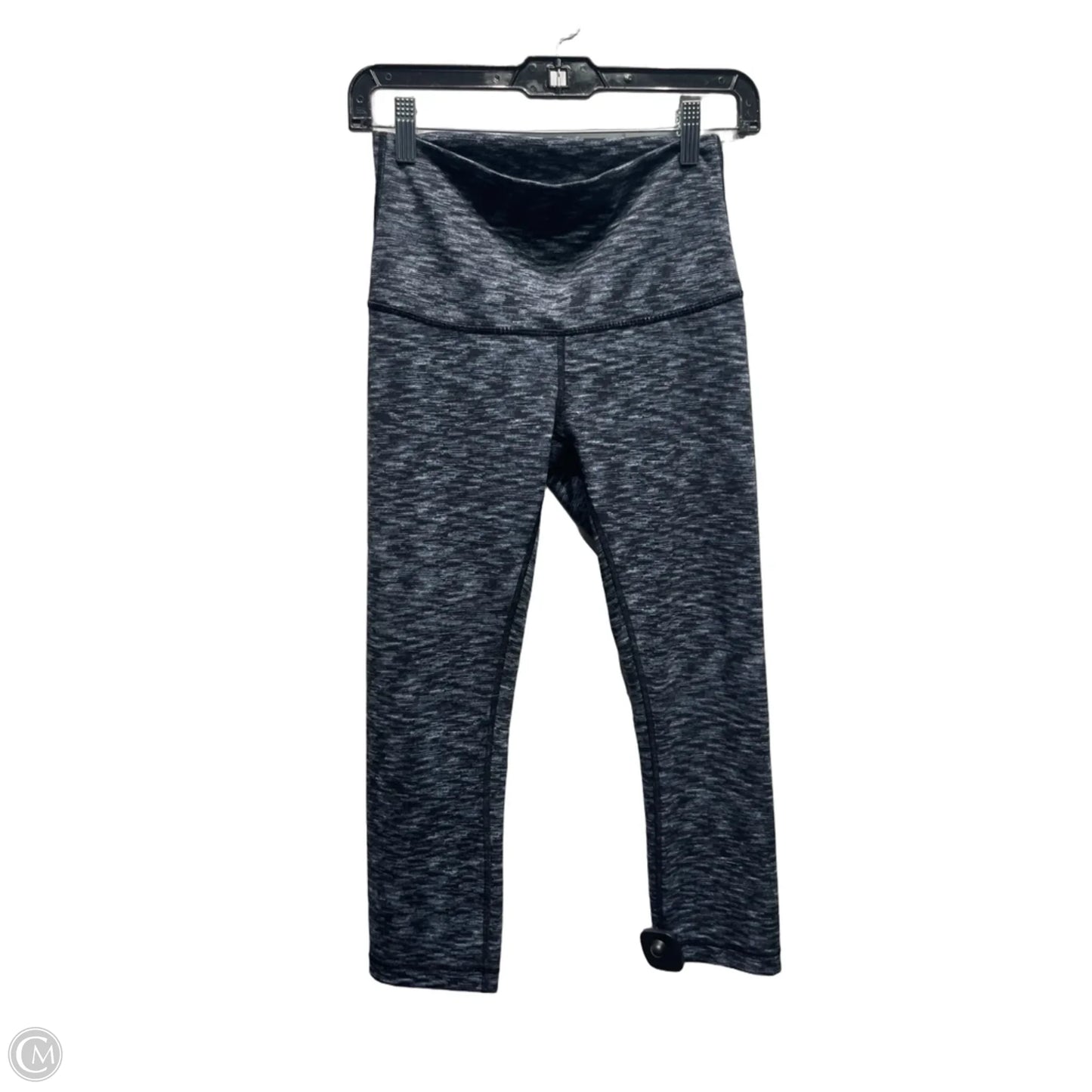 Athletic Leggings By Lululemon In Black & Grey, Size: 6