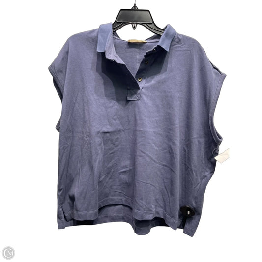 Top Short Sleeve By By Together In Blue, Size: M