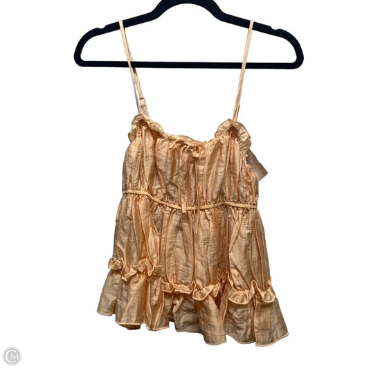 Top Sleeveless By By Together In Orange, Size: L